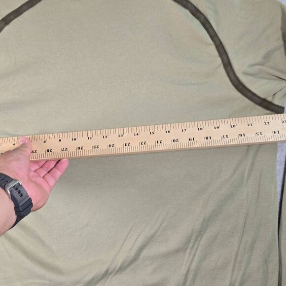 John Varvatos Sweatshirt XL Green Crewneck Soft - Picture 7 of 10